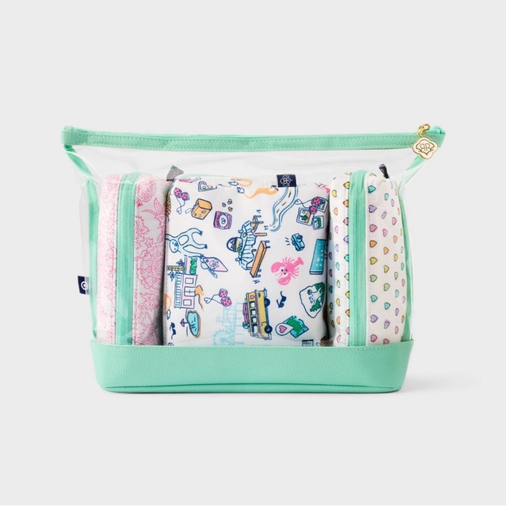 Roller Rabbit x Target Cosmetic Bag Set